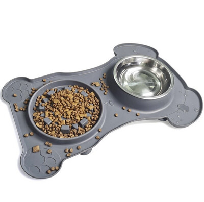 NEW Dog Slow Feeder &amp; Water Bowl Pad