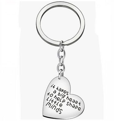 NEW Big Heart Keychain