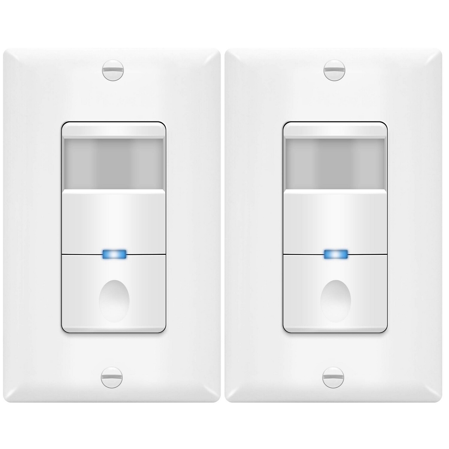 NEW 2 PIR Sensor Light Switches