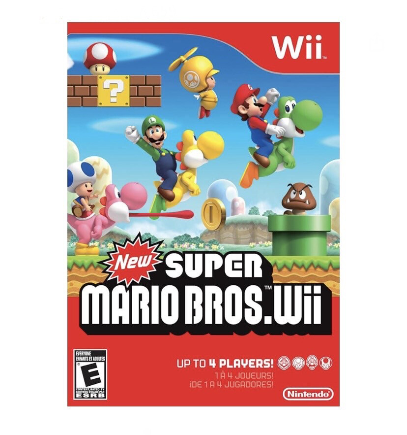 SEALED Super Mario Bro’s Nintendo Wii Game
