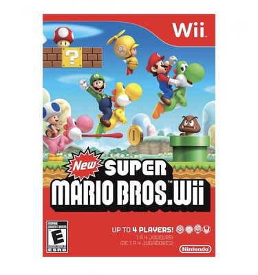 SEALED Super Mario Bro’s Nintendo Wii Game
