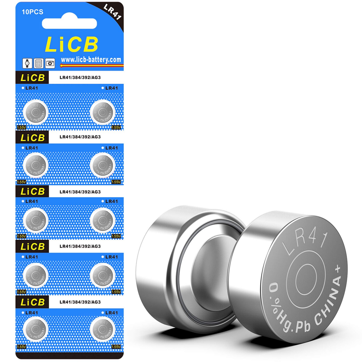 SEALED 10pk LR41 Batteries
