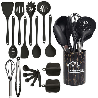 NEW 18pc Silicone Kitchen Utensil Set