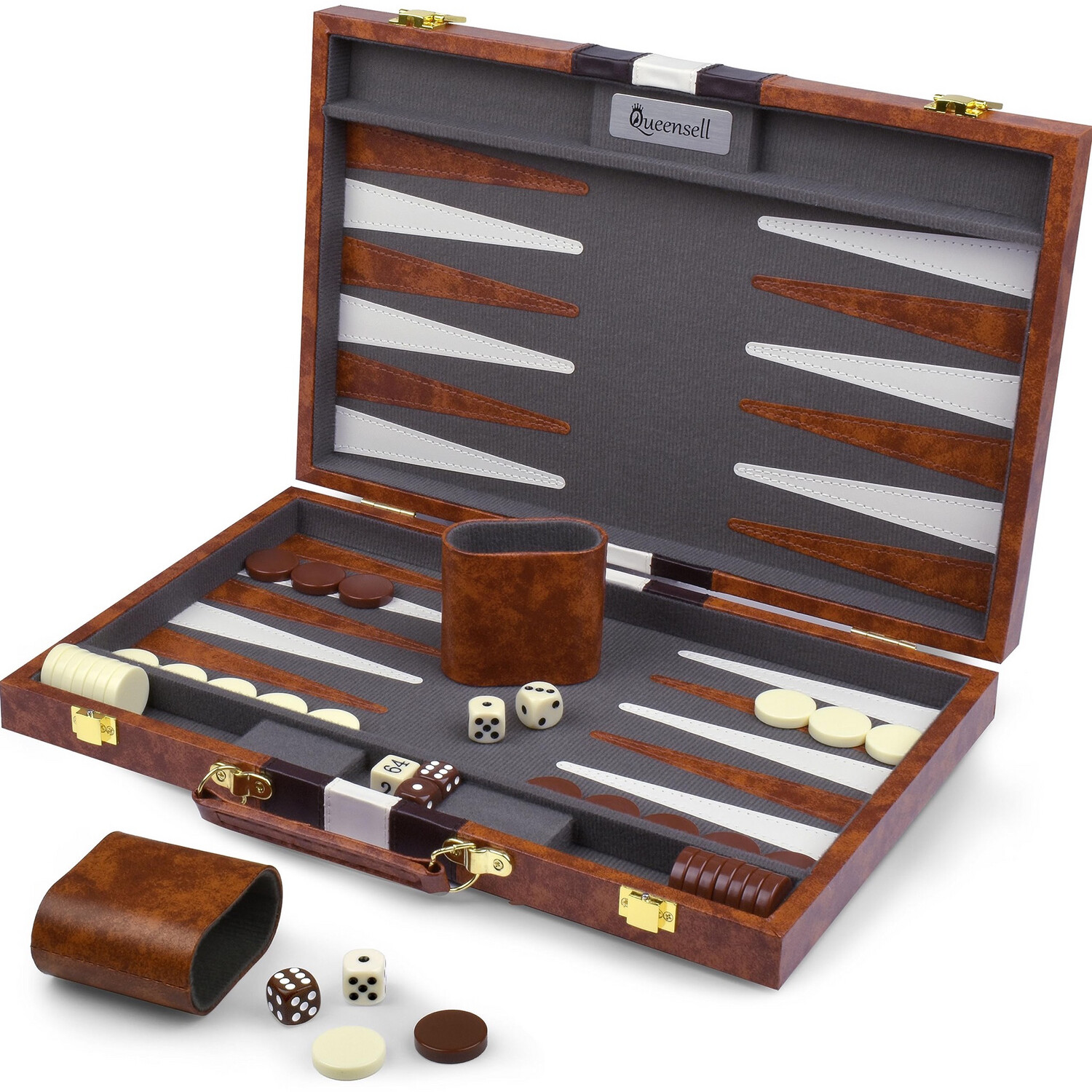 NEW Backgammon Board Game Set