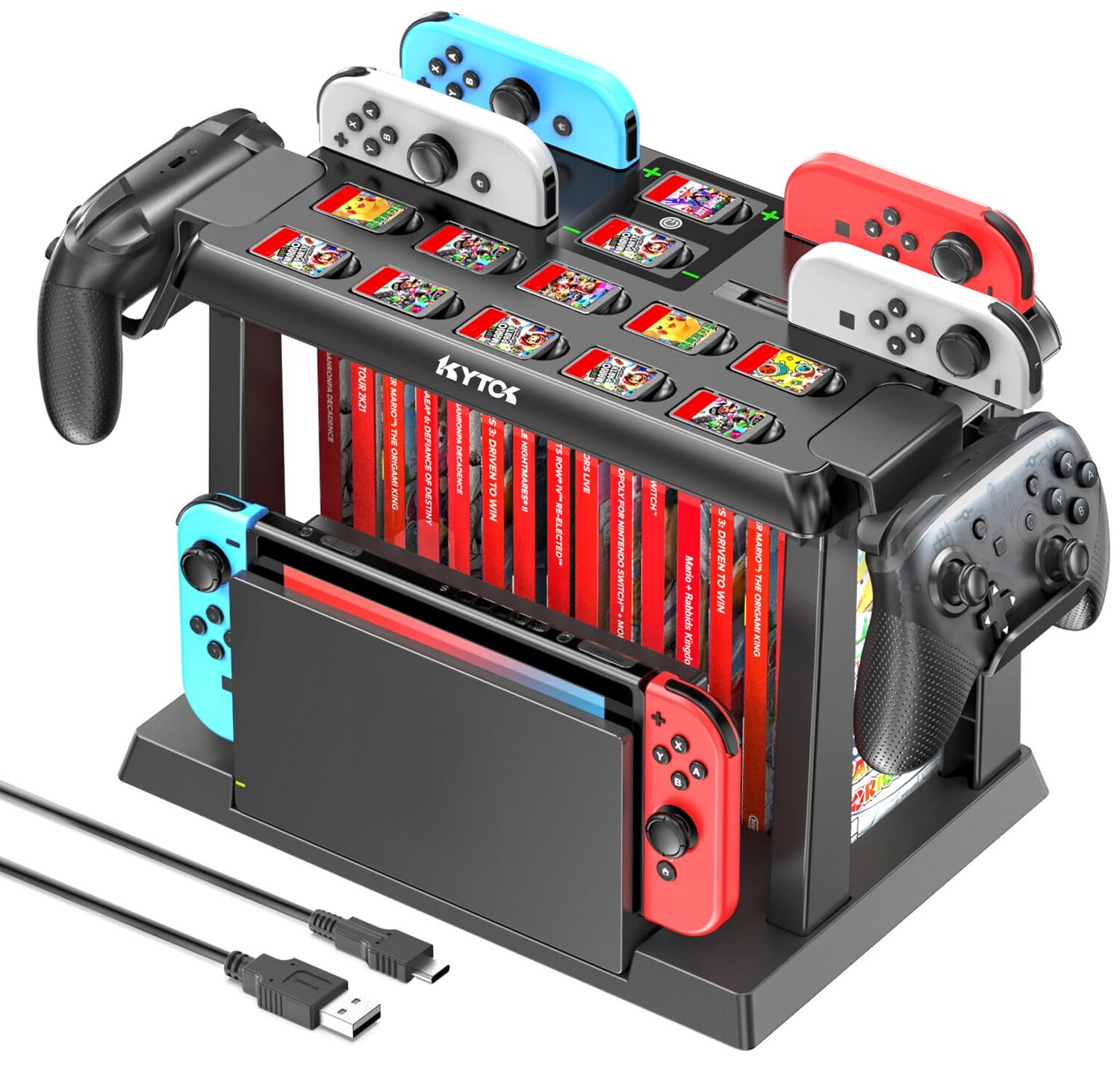 SEALED Nintendo Switch Charge Station &amp; Game Organizer