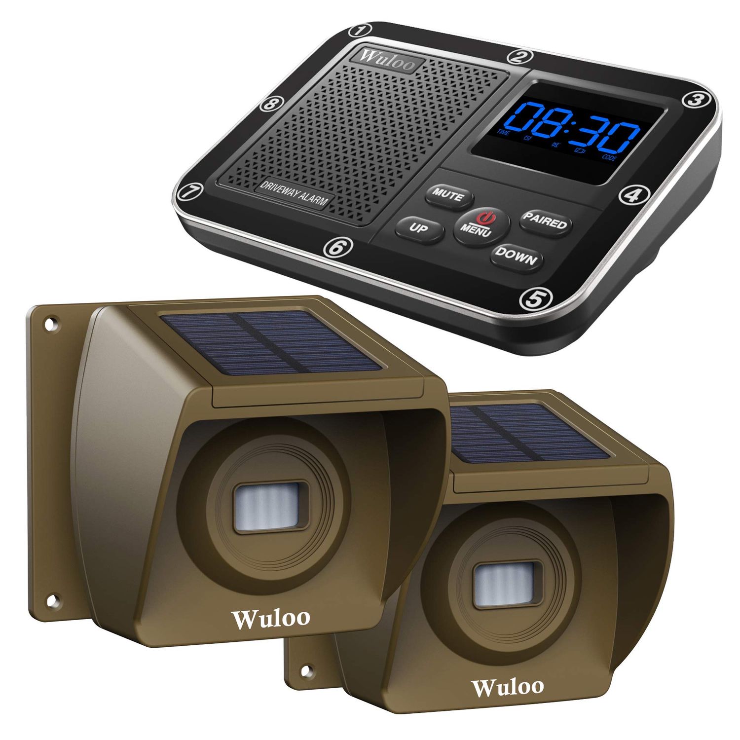 NEW Solar Wireless Driveway Alarm
