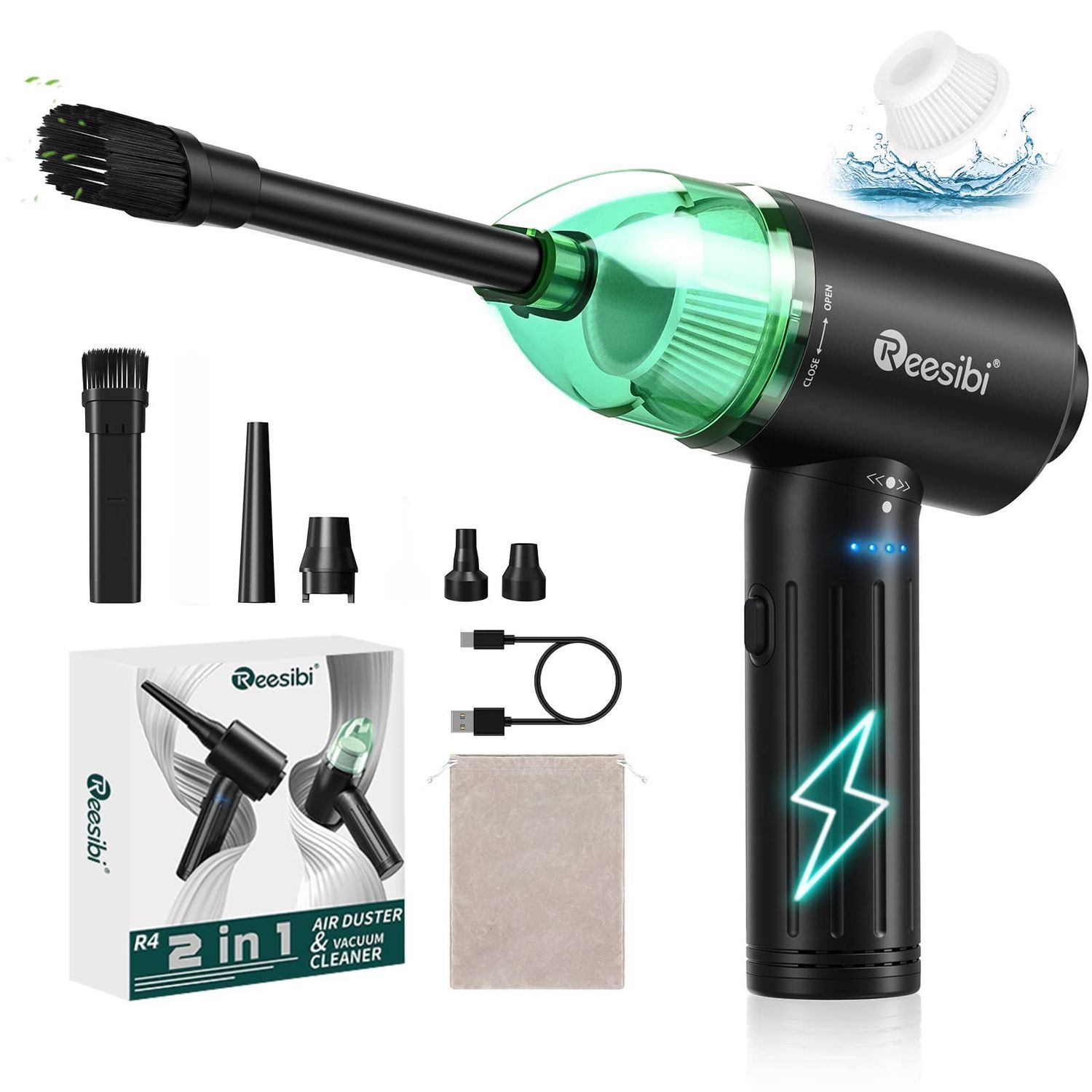 NEW 2 in 1 Cordless Vacuum &amp; Air Duster
