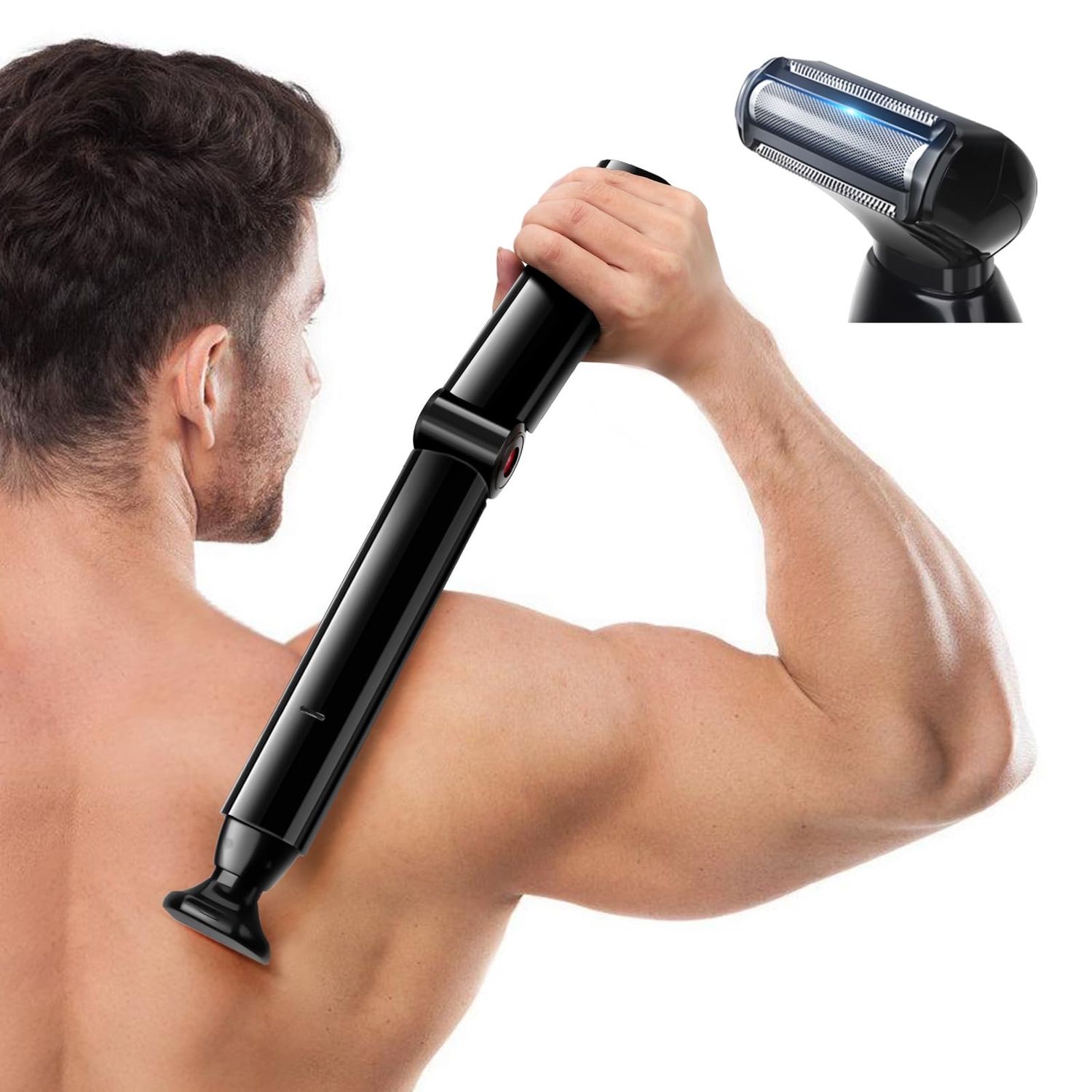 NEW Back Shaver with Facial Shaver