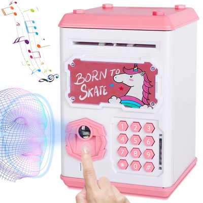 NEW Kids Piggy Bank Safe ATM