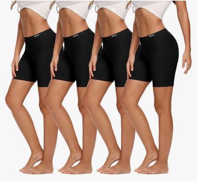 NEW Womens 4pk Boxer Briefs Underwear M