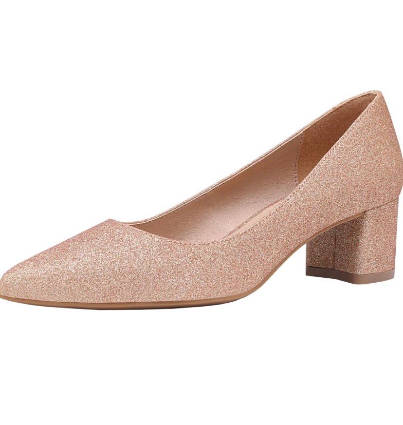 NEW Womens Sparkly High Heels Shoes 8.5 - READ