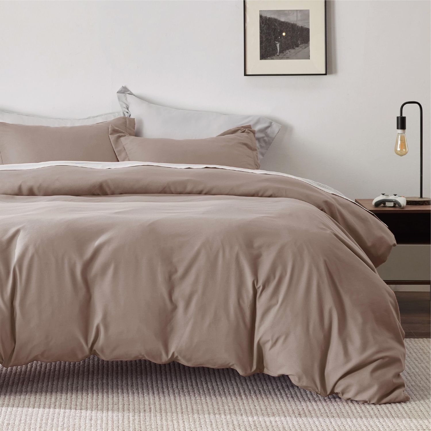 NEW 3pc King Duvet Cover Set with Shams