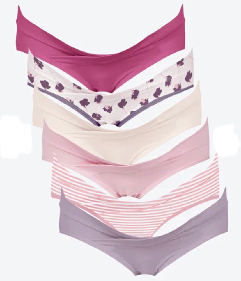 NEW 6pk Maternity Underwear Full Coverage L