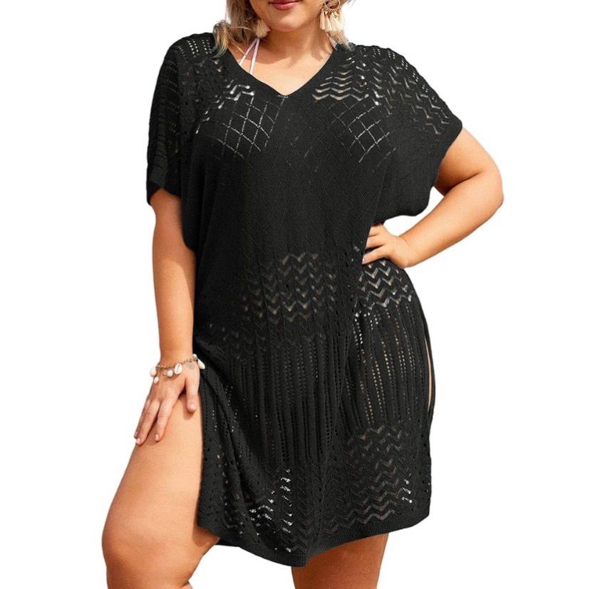 NEW Womens Plus Size Swimsuit Cover 18w
