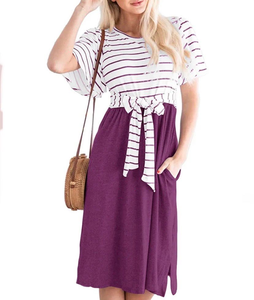NEW Womens Swing Midi Dress S