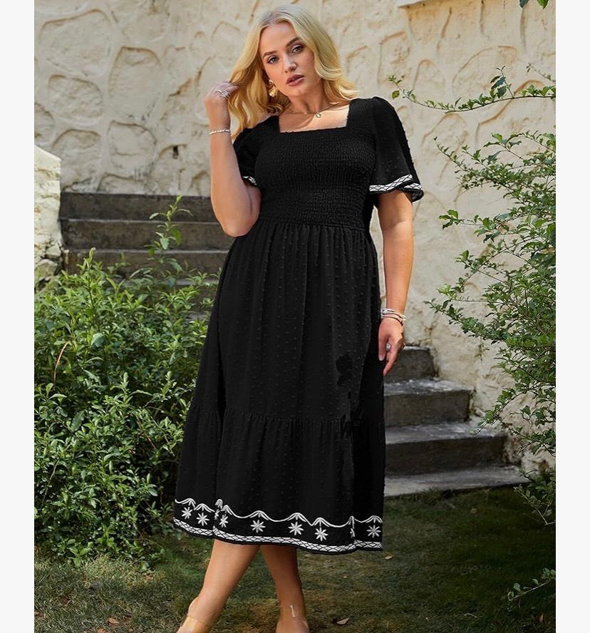 NEW Womens Plus Size “Flowy” Dress 2XL