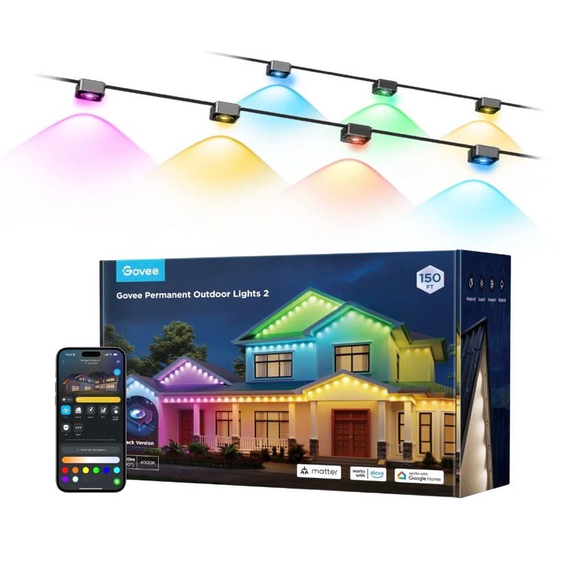SEALED LED Permanent Outdoor Smart Lights 150ft