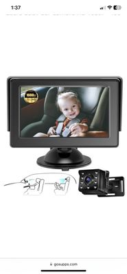 NEW HD Baby Car Camera &amp; Monitor