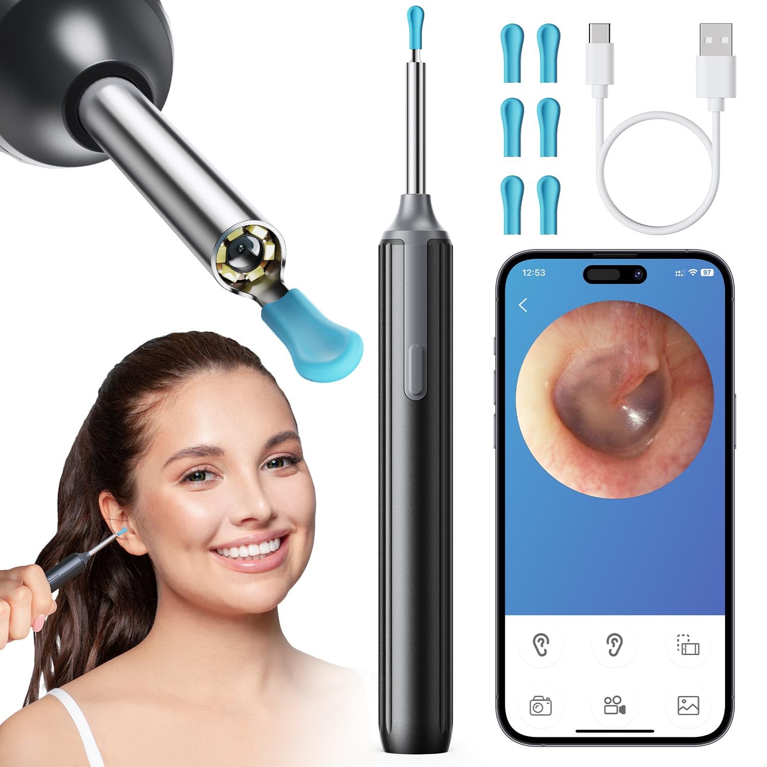 NEW Ear Cleaner Camera Kit