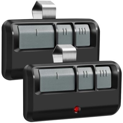 NEW 2pk Garage Door Opener Remotes with Clips
