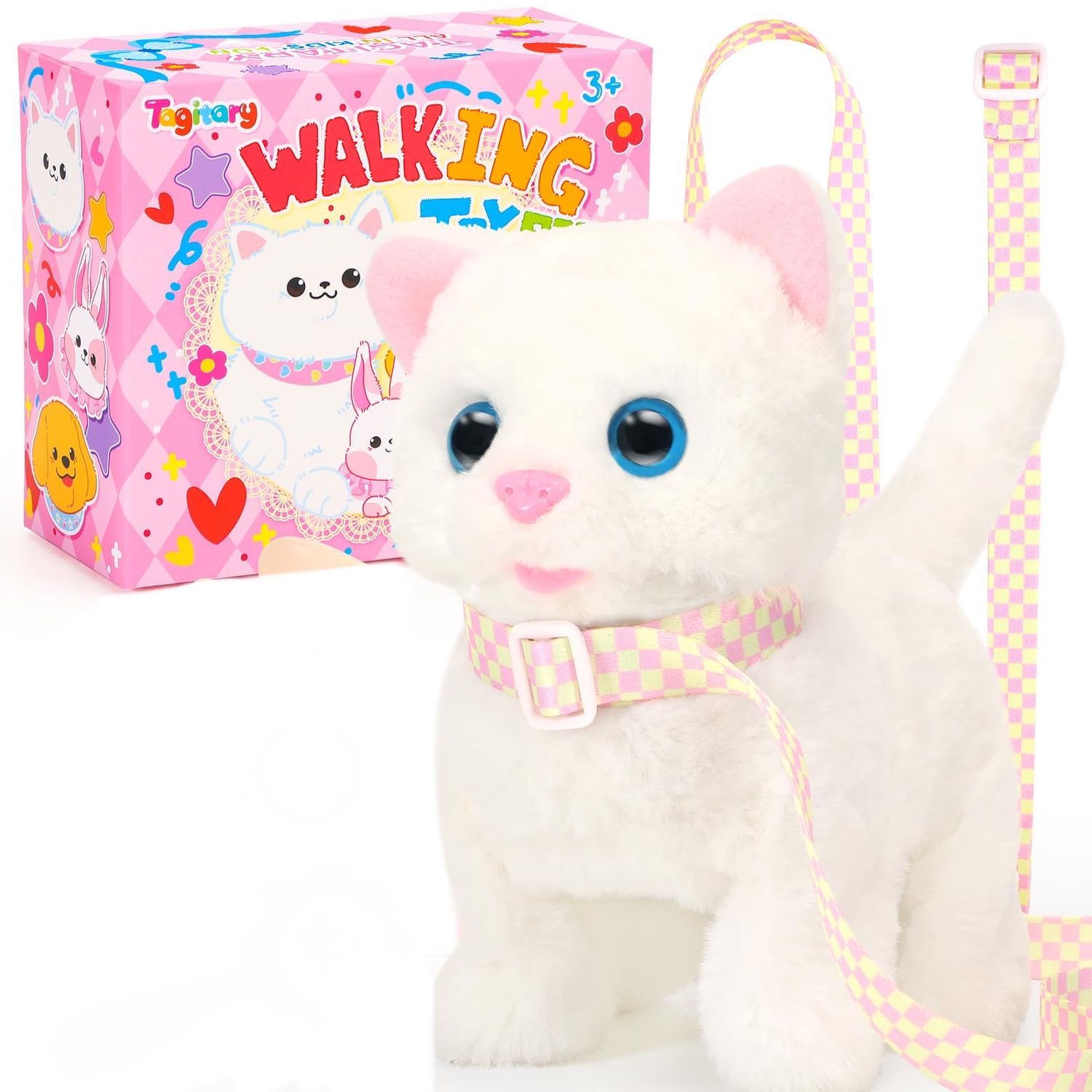 NEW Walking Toy Cat Animal