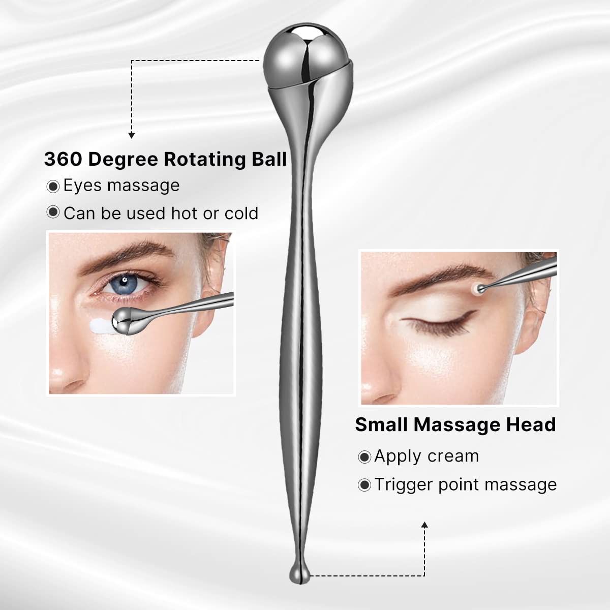 NEW Eye Roller Massager / Cream Applicator