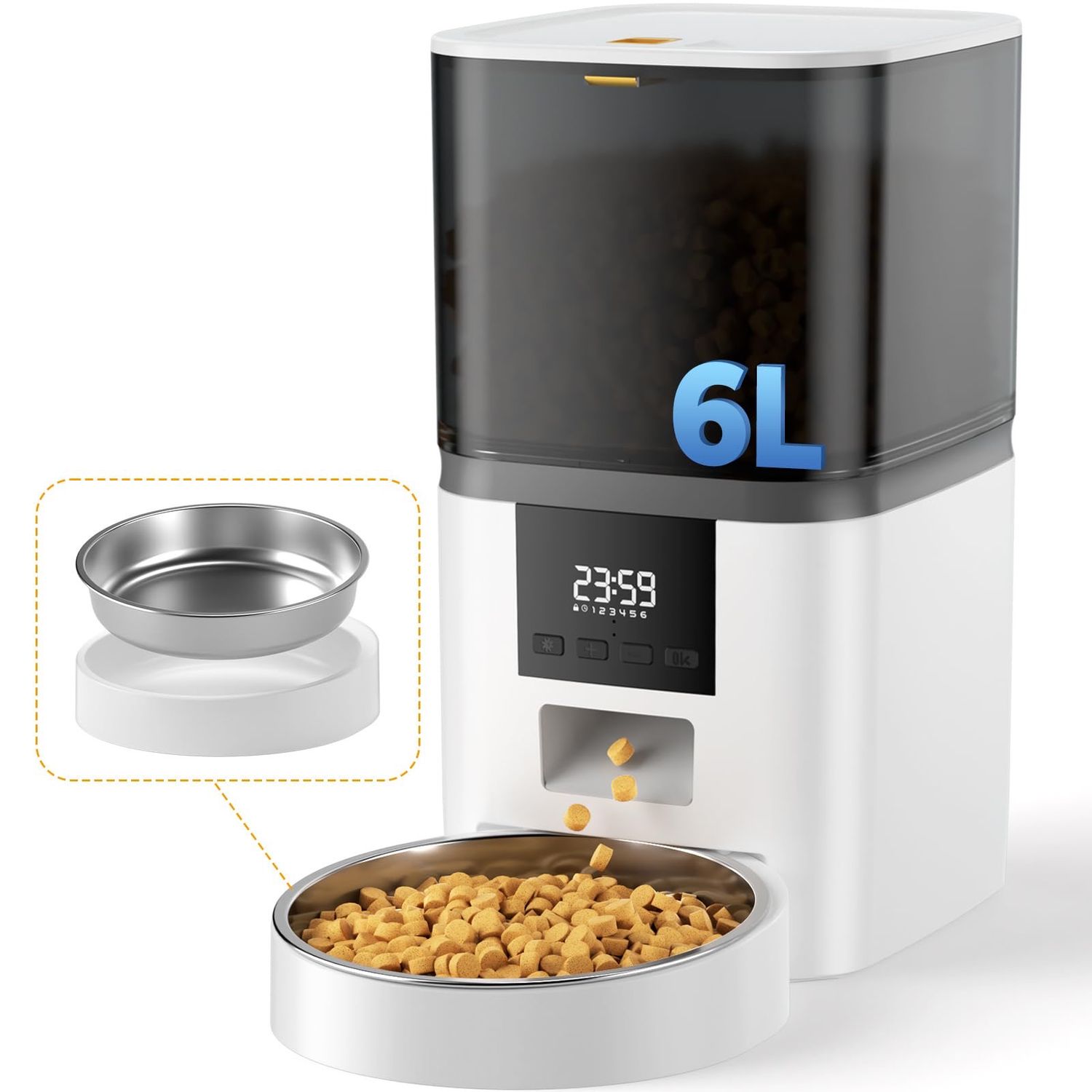NEW Automatic Pet Feeder 6L
