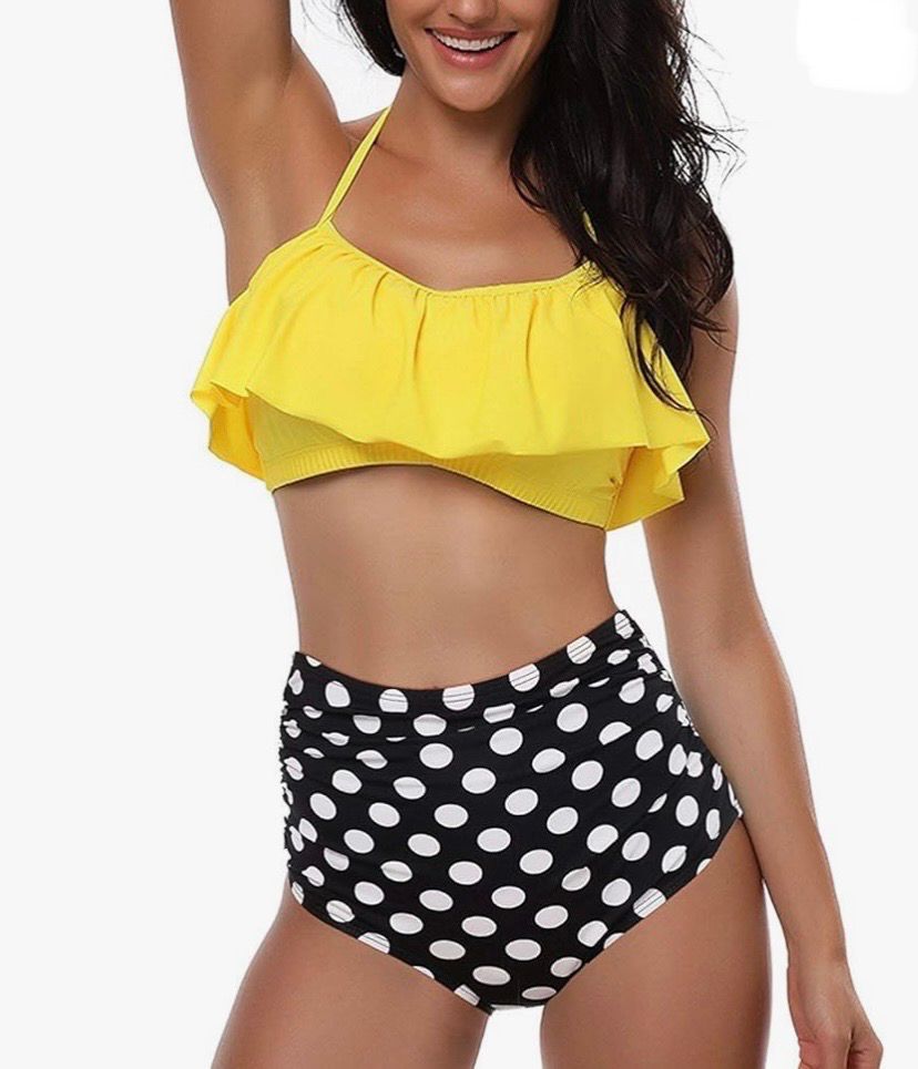 NEW Womens Two Piece Bikini Swimsuit S