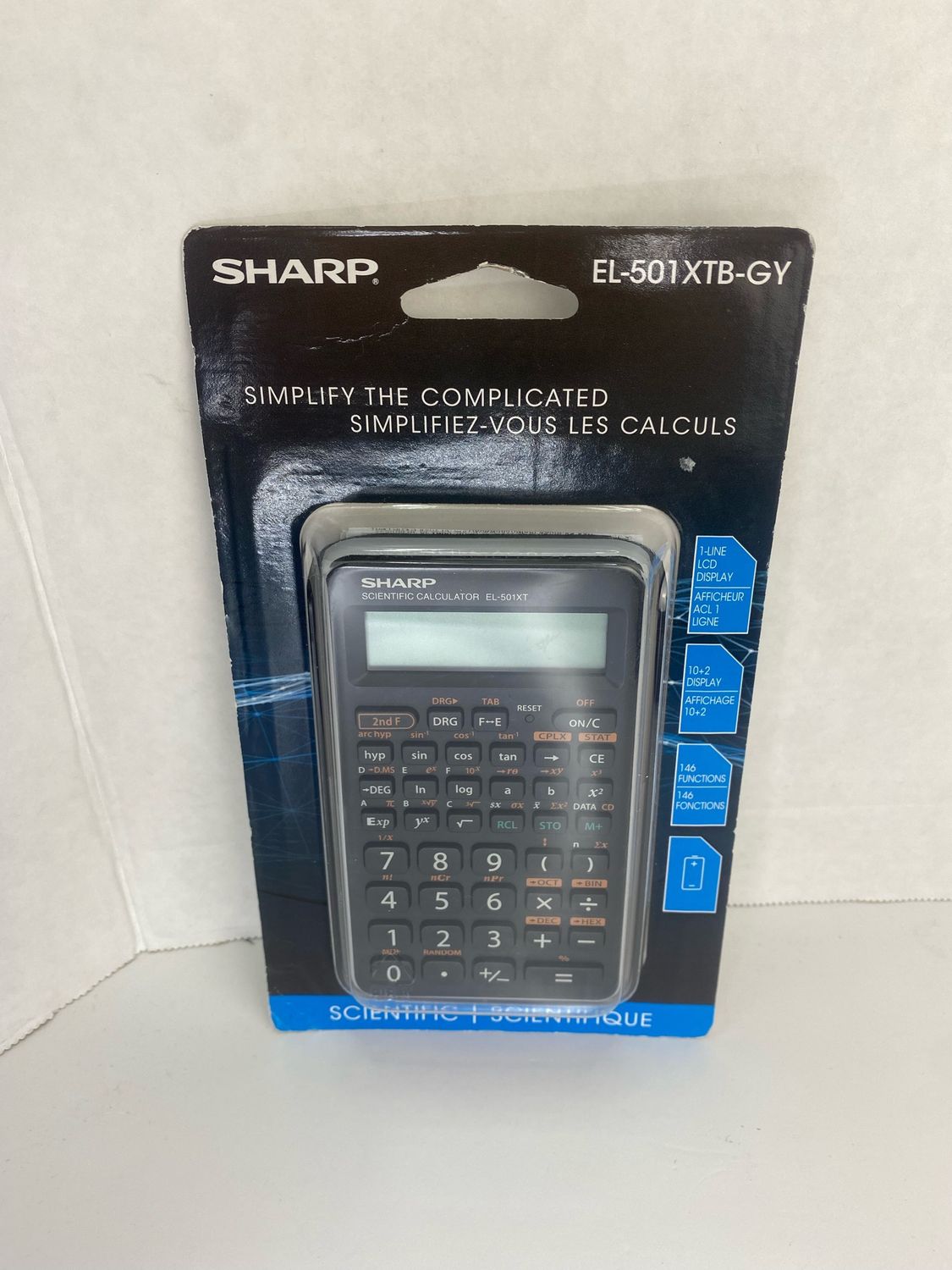 SEALED Sharp Scientific Calculator