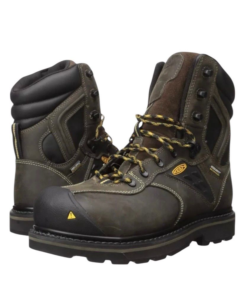 NEW Keen Mens Steel Toe Work Boots 14 - READ (reg $220)
