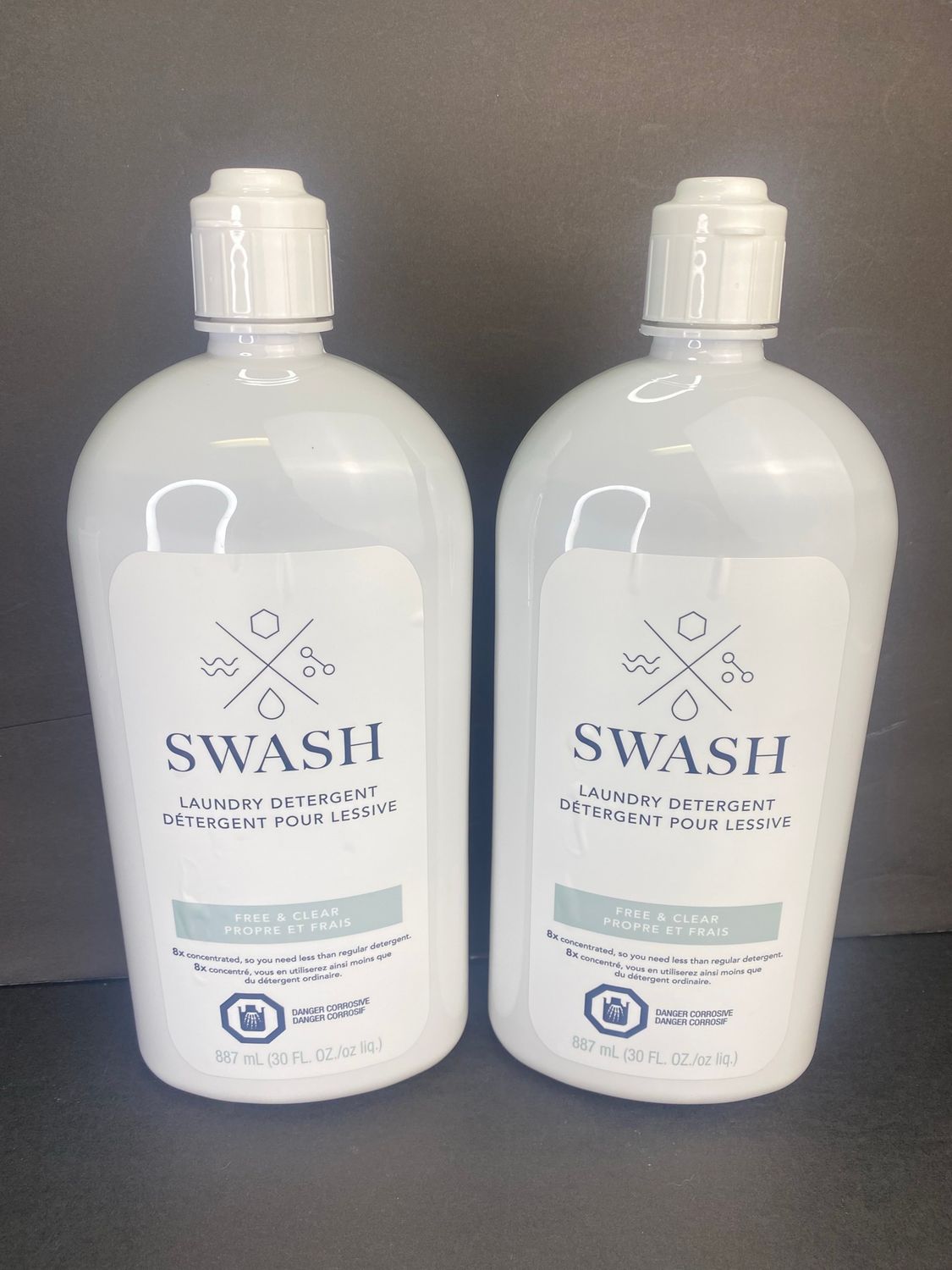 SEALED 2 Pack SWASH Laundry Detergent Unscented