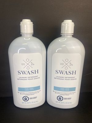 SEALED 2 Pack SWASH Laundry Detergent Pure Linen