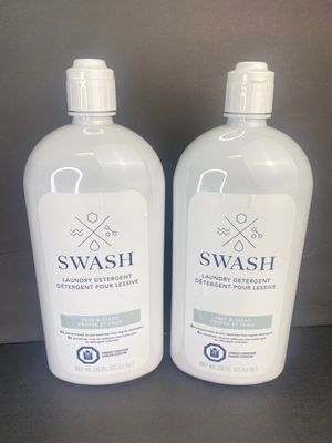 SEALED 2 Pack SWASH Laundry Detergent Unscented