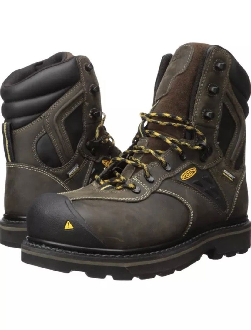 NEW Keen Mens Steel Toe Work Boots 15 - READ (reg $220)