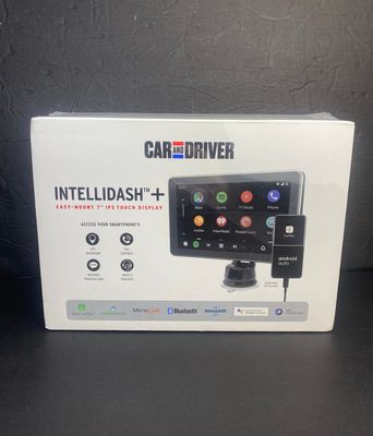 SEALED Car and Driver INTELLIDASH + Apple CarPlay