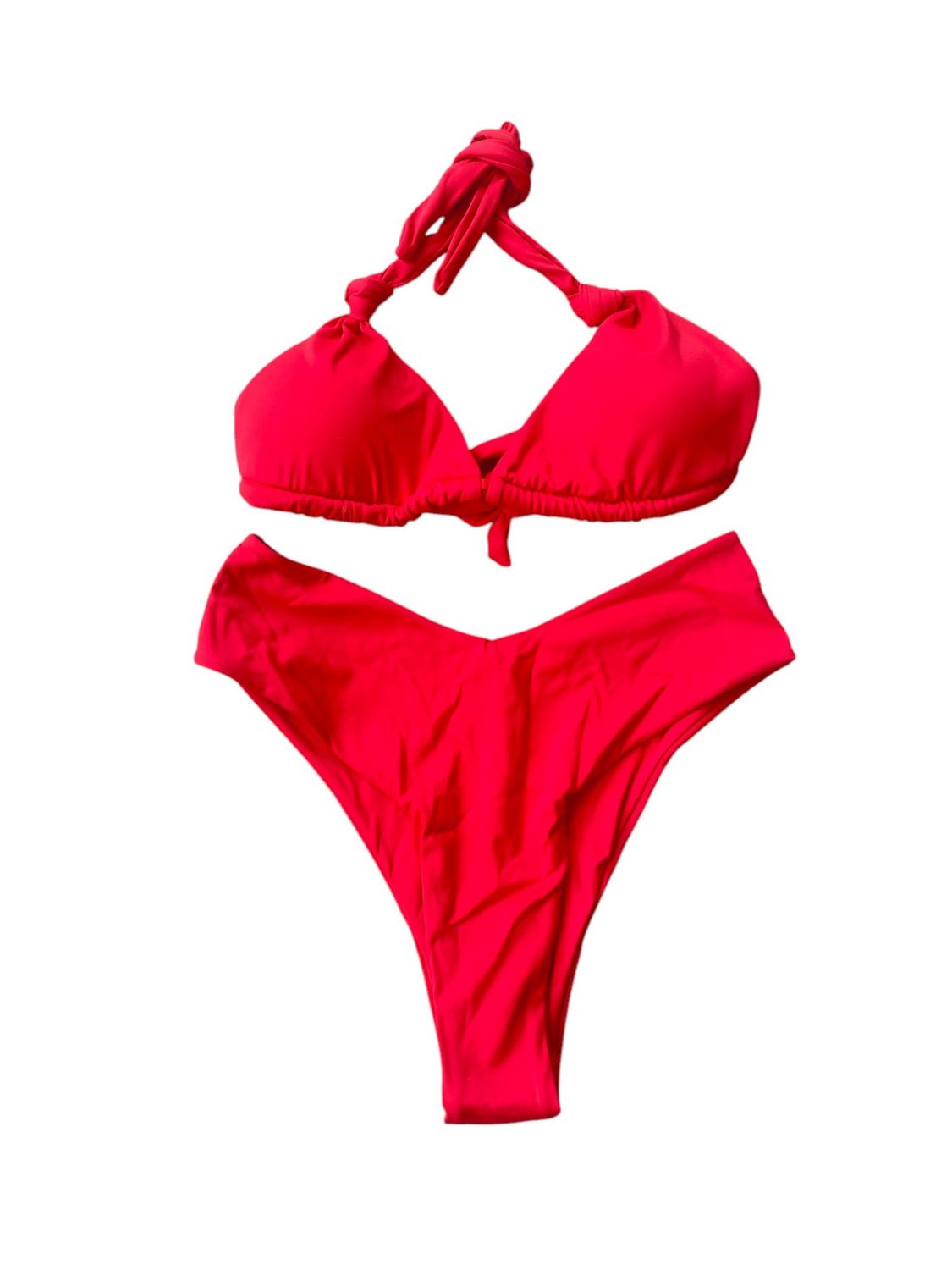 NEW Womens Two Piece Bikini Set Red - Size S