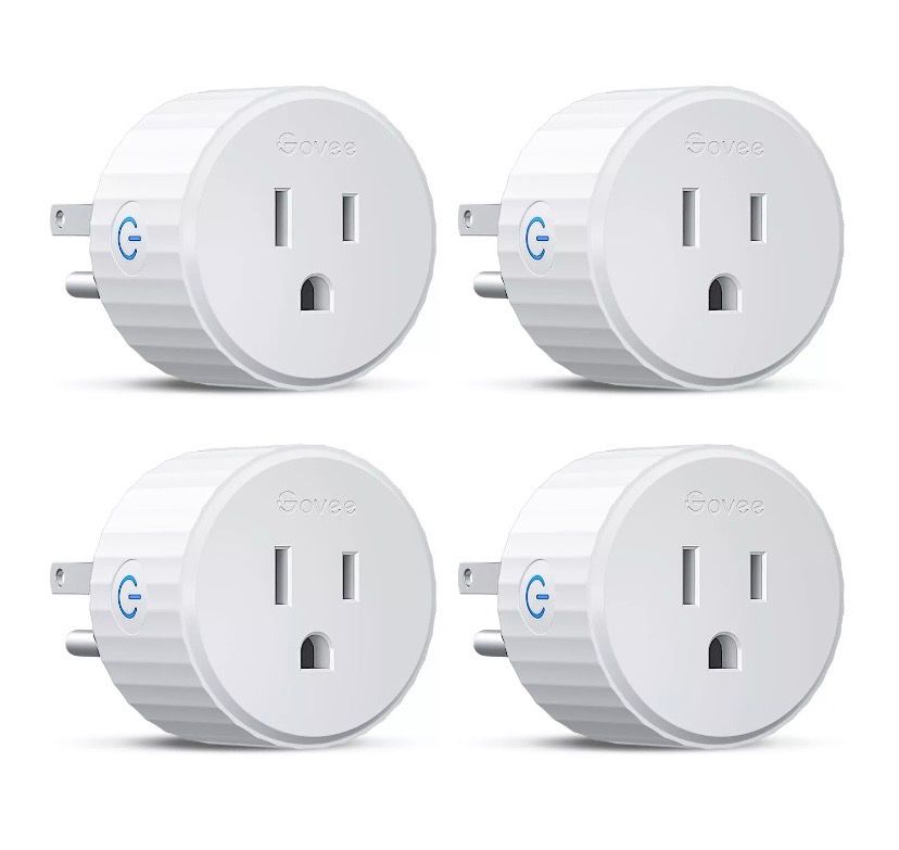 NEW 4pk Govee Smart Wifi Outlet Plugs