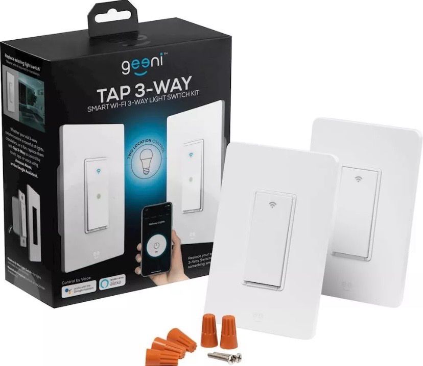 NEW Smart 3-Way Light Switch (reg $96)