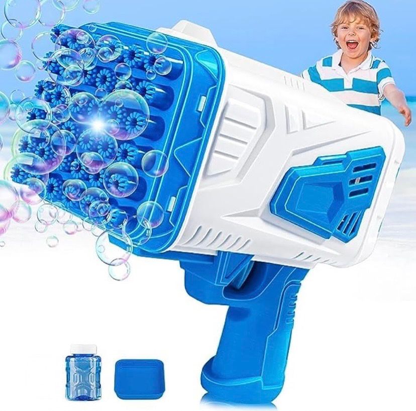 SEALED Bubble Blower Gun Machine Kids Toy