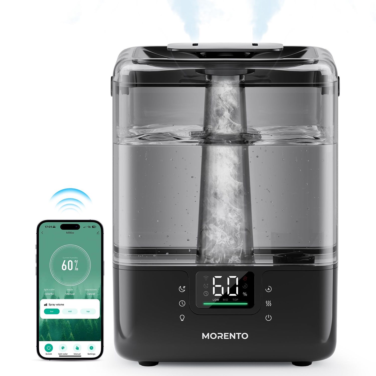 NEW 6L Cool Mist Humidifier &amp; Oil Diffuser