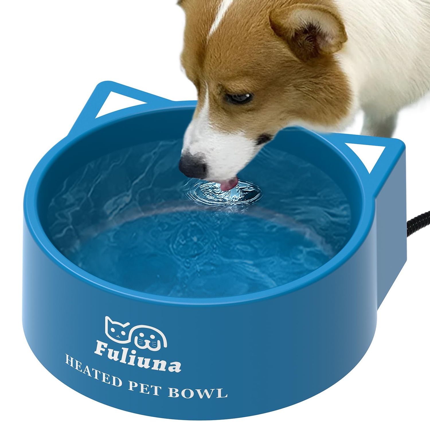 NEW Heated Pet Outdoor Water Bowl