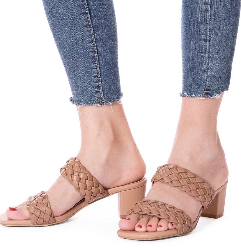 NEW Womens Woven Summer Wedge Sandals 9