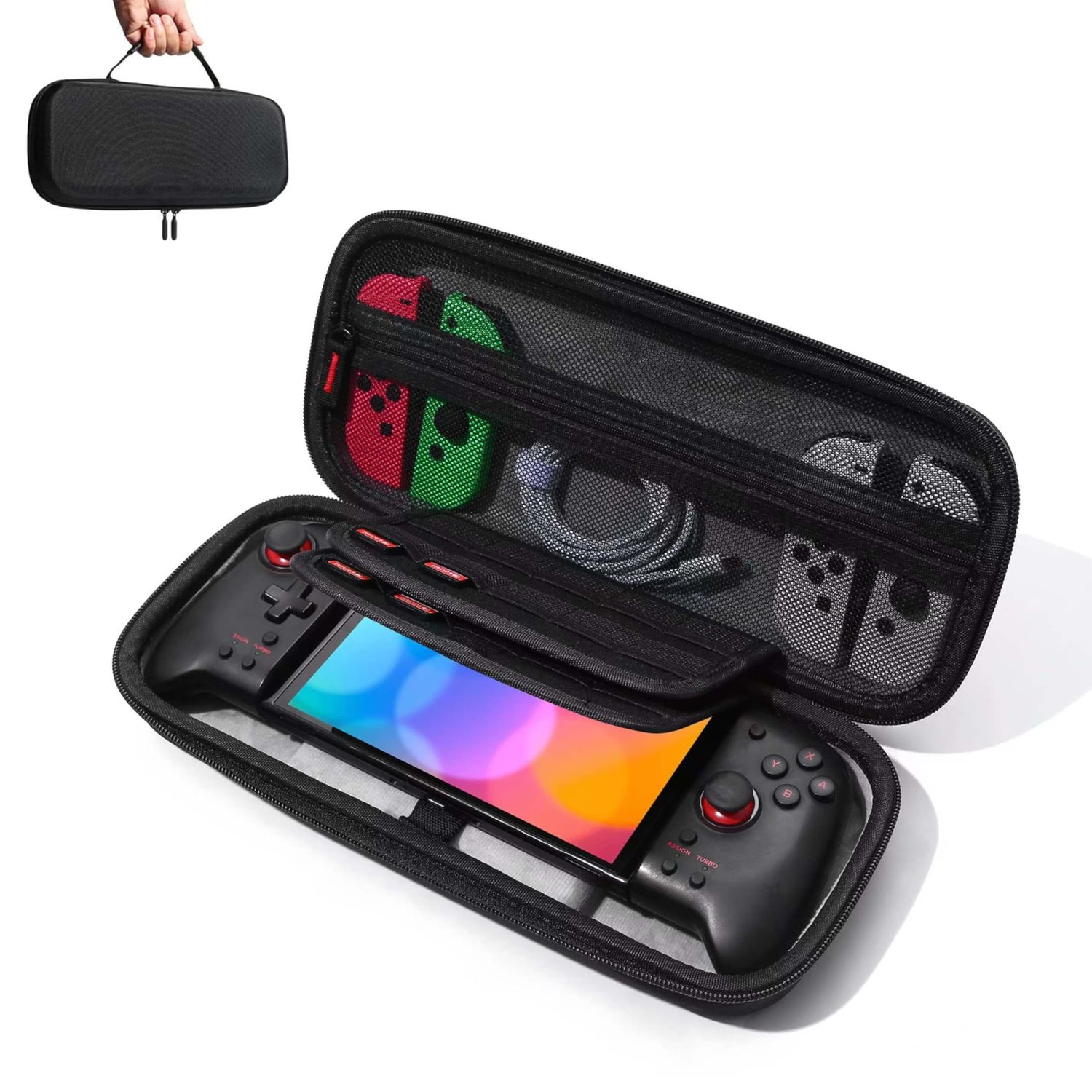 NEW Nintendo Switch Protective Carrying Case