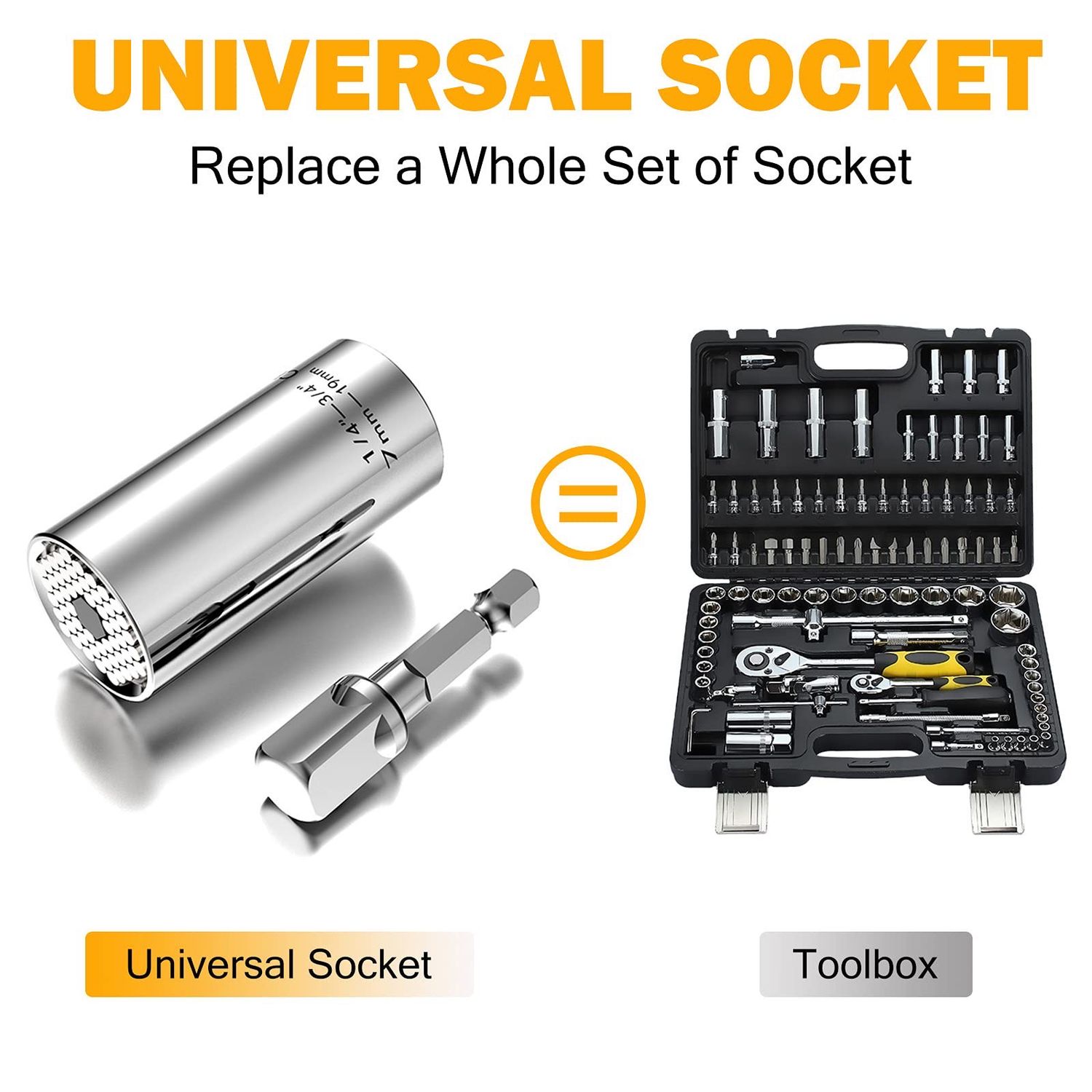 NEW Universal Socket Tool with Adapter