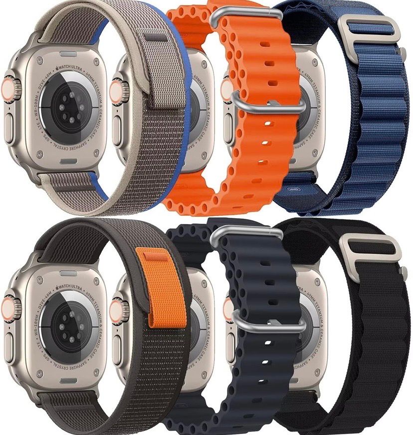 NEW 6 Pack Apple Watch Ultra Bands
