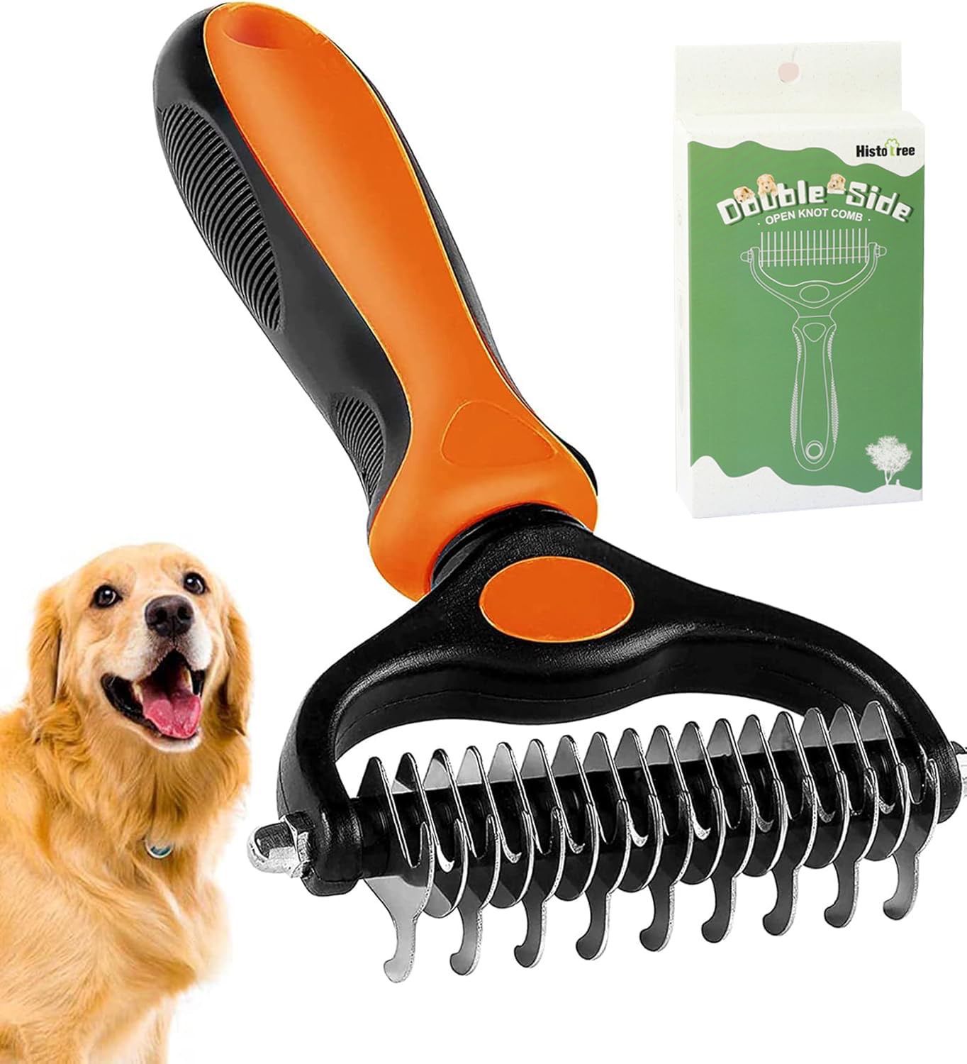 NEW Pet Deshedding Comb Tool