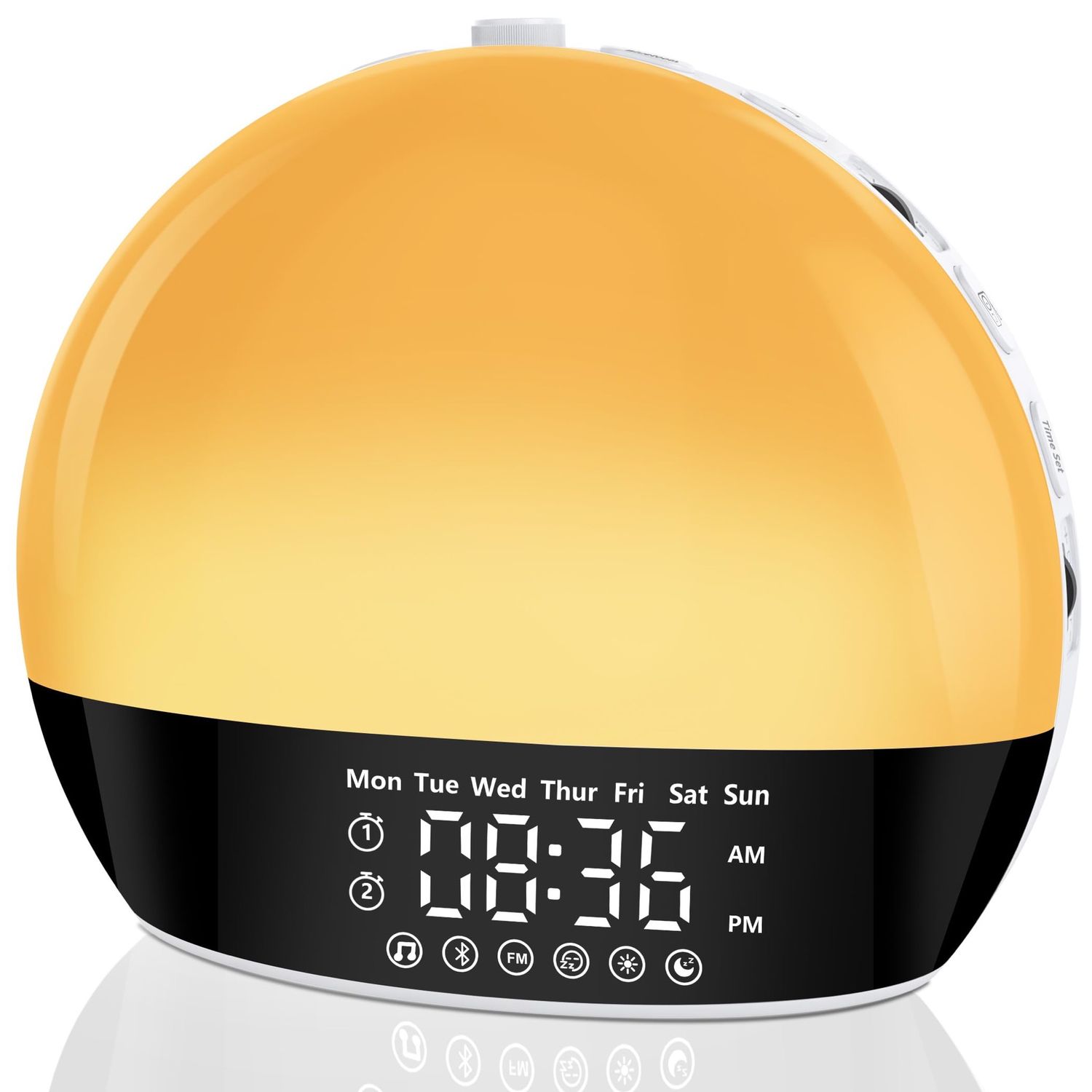 NEW 2 in 1 Sunrise Alarm Clock Sound Machine