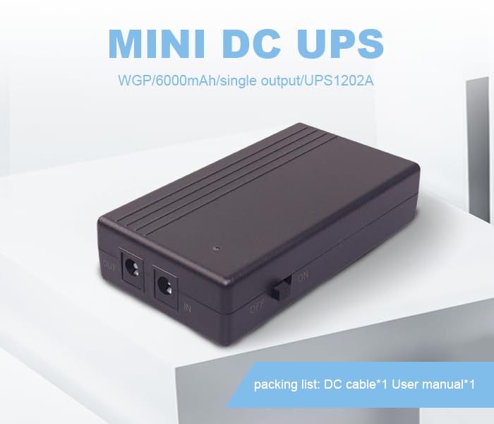 NEW Backup Security Camera Emergency Battery