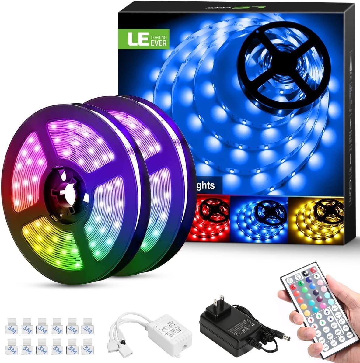 NEW 2 Pack LED Strip Lights with Remote