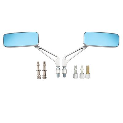 NEW Motorcycle Rectangle Rearview Side Mirrors